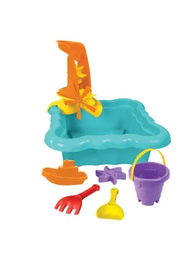 Wader Sandbox with accessories turquoise