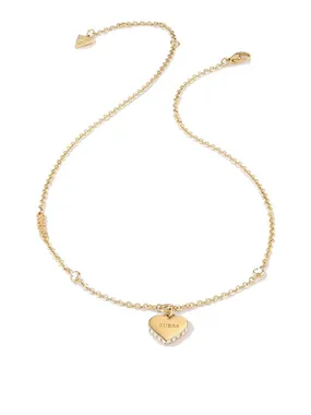 Falling In Love Romantic Gold Plated Necklace JUBN02230JWYGT/U
