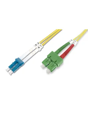 Digitus Fiber Optic Singlemode Patchcable SC ( APC ) to LC ( PC )