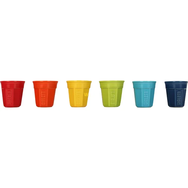 Colorati espresso mug set, 6 pieces