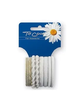 Hair elastics 22449 10pcs