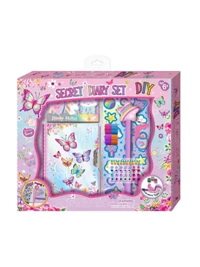 Pecoware Diary with zipper - Butterflies