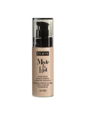 Pupa, Made To Last, Paraben-Free, Long Lasting, Liquid Foundation, 055, Cinnamon Beige, SPF 30, 30 ml