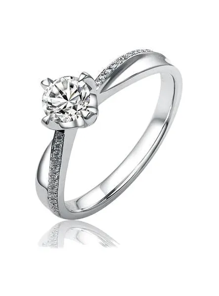 Silver engagement ring SHZR302