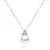 Timeless Genuine Pearl Jewelry Set SET228W (Earrings, Necklace)