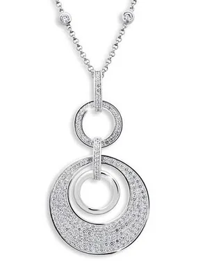 Silver necklace WYDBL-N (chain, pendant)