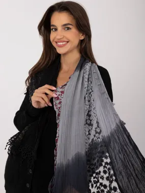 Women's black scarf shawl