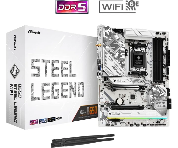 Asrock B650 STEEL LEGEND WIFI mātesplate