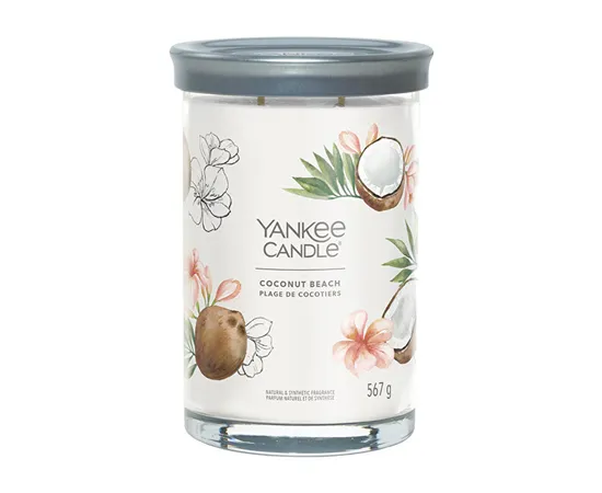 Aromatic candle Signature tumbler large Coconut Beach 567 g