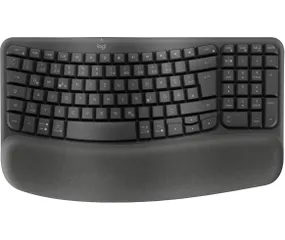 Logitech Wave Keys for Business tastatūra RF Wireless + Bluetooth QWERTZ vācu grafīts