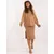 Women's camel casual set