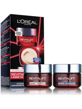 Cosmetic set for skin rejuvenation Revitalift Laser X3