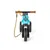 CROSS-COUNTRY BIKE FUNNY WHEELS RIDER AQUA