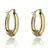 Elegant gold-plated earrings Riley Gold Earrings MCE23008G