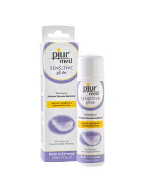 PJUR MED SENSITIVE GLIDE WATER BASED LUBRICANT 100 ML