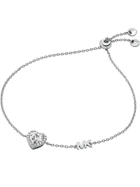Charming Silver Heart Bracelet Premium MKC1518AN040
