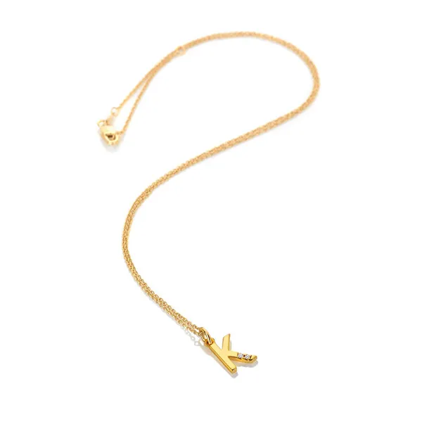 Hot Diamonds K Jac Jossa Soul Gold Plated Necklace DP949 (Chain, Pendant)