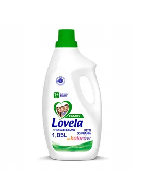 Family hypoallergenic washing liquid for colors for the whole family 1.85l