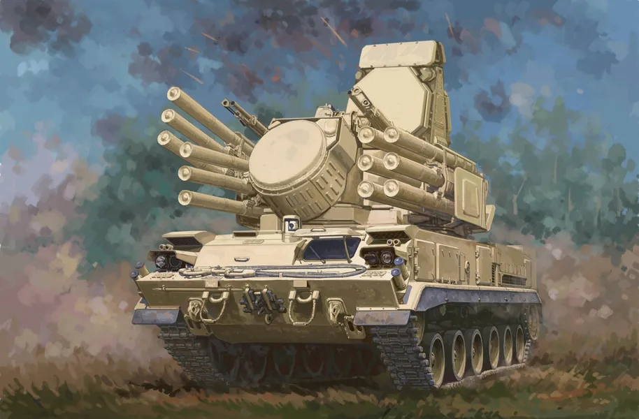 Plastic model ZPRK DB 96K6 Pantsir-S1 Tracked 1/35