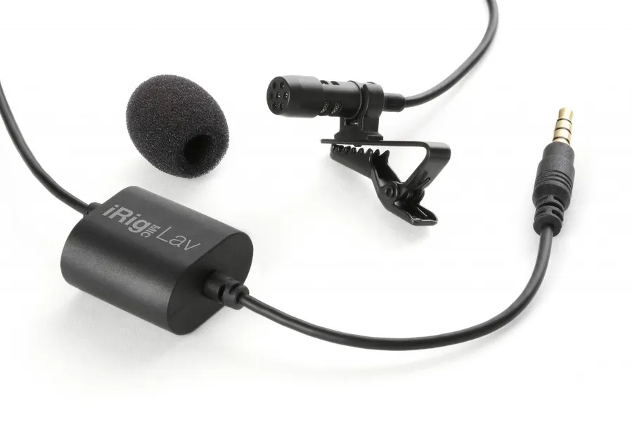 IK Multimedia iRig Mic Lav Black Clip-on mikrofons