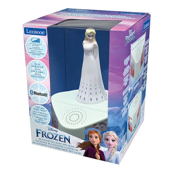 Bluetooth speaker with Elsa's Ice Age figure Lexibook