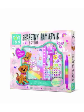 Diary Secret Message Pets