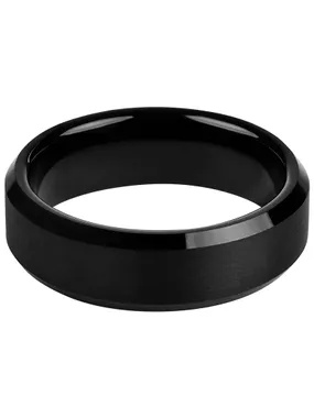 Black steel ring