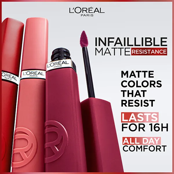 Matte moisturizing lipstick Infallible Matte Resist ance ( Lips tick ) 5 ml, 625 Summer Fling