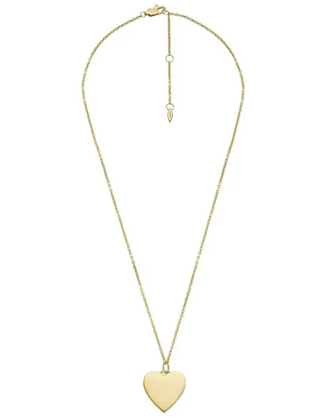 Decent Drew Heart Gold Plated Necklace JF04689710