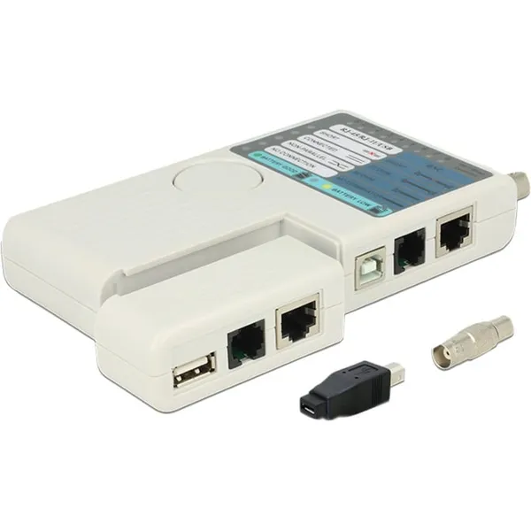 Cable tester RJ45 / RJ12 / BNC / USB