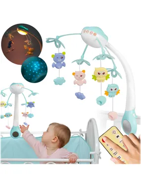 Cot carousel with a RK-813 Blue projector