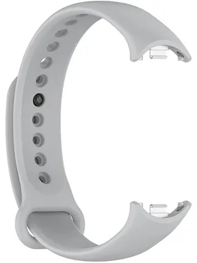 Silicone strap for Xiaomi 9 and 8 - Gray
