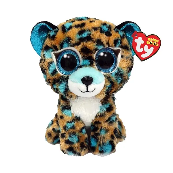 Plush toy Blue Leopard 15 cm