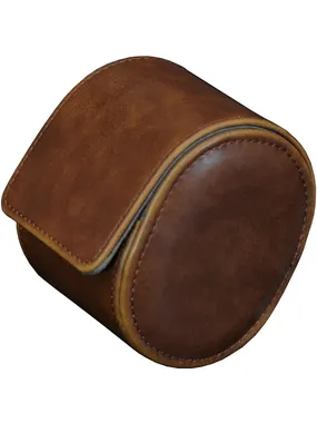 watch gift box made from brown leatherette RS-3621-1DBR