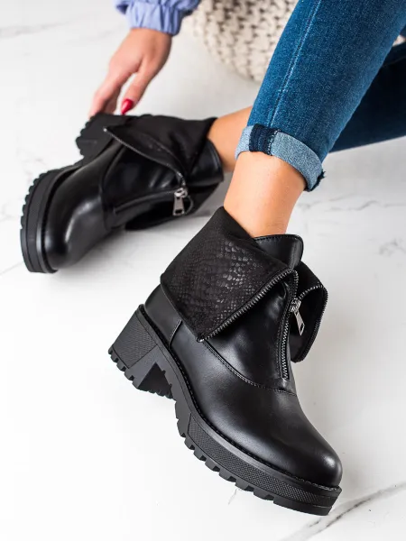 Vinceza roll-up worker boots