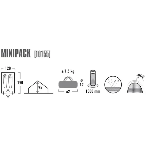 House tent Minipack 2P