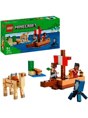 21259 Minecraft The Pirate Ship Voyage, construction toy