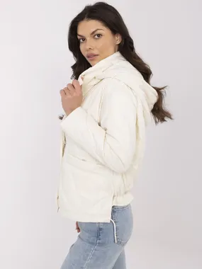 Women's ecru transition jacket