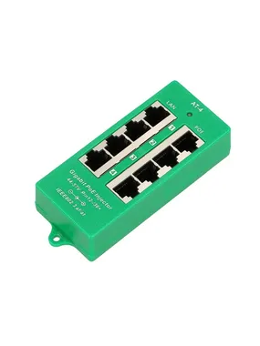 PoE Injector 4 ports Gigabit