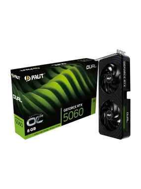 Graphics card GeForce RTX 5060 DUAL OC 8GB GDDR7 128bit 3DP/HDMI