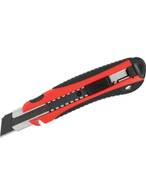 Knife, broken blade 25mm, sk2 black, (1+2 pcs), proline
