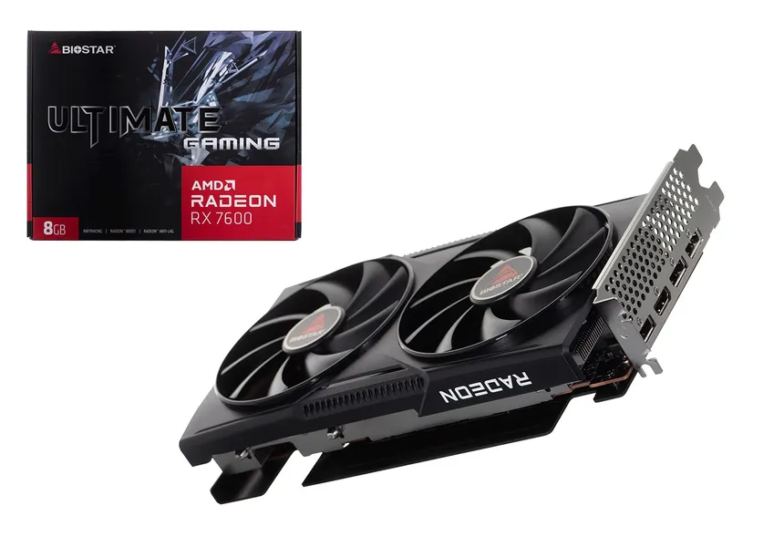 BIOSTAR RX 7600 8GB GDDR6 grafiskā karte