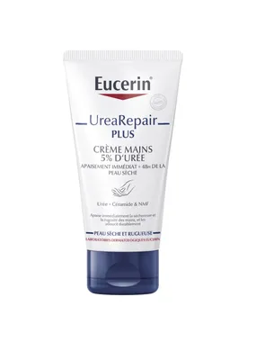 UreaRepair Plus regenerating hand cream with 5% urea 75ml