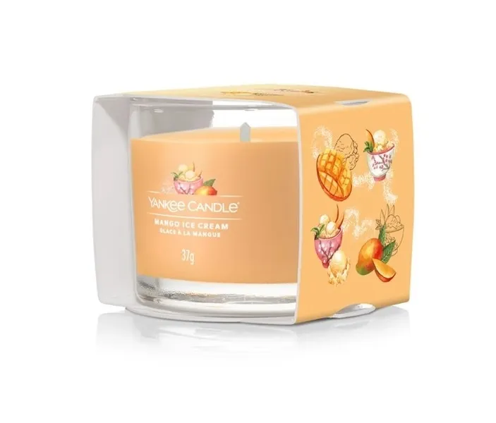 Votive candle in glass Mango Ice Cream 37 g