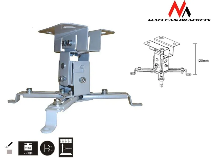 MC-582 Ceiling projector mount 12cm 20kg