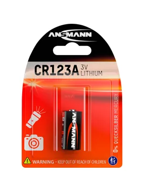 Lithium battery CR123A/CR17335