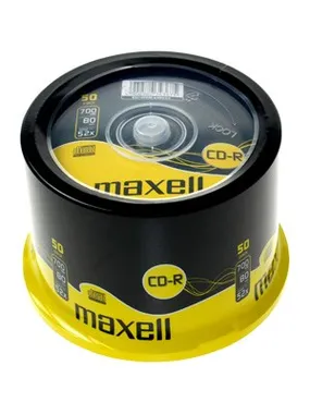 Maxell MAX27051 tukšs CD CD-R 700 MB 52x50 gab.
