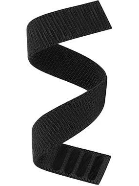 Nylon Loop strap for Garmin Fenix ​​7S/6S/5S - 20 mm - Black