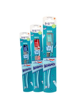 Advance toothbrush for children 9-12 years 1 pc.