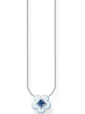 Thomas Sabo KE2185-496-1 Flower Ladies Necklace, adjustable